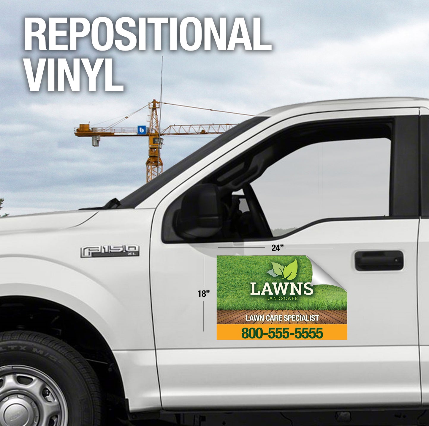 Heavy-Duty Custom Vehicle Magnetic Signs