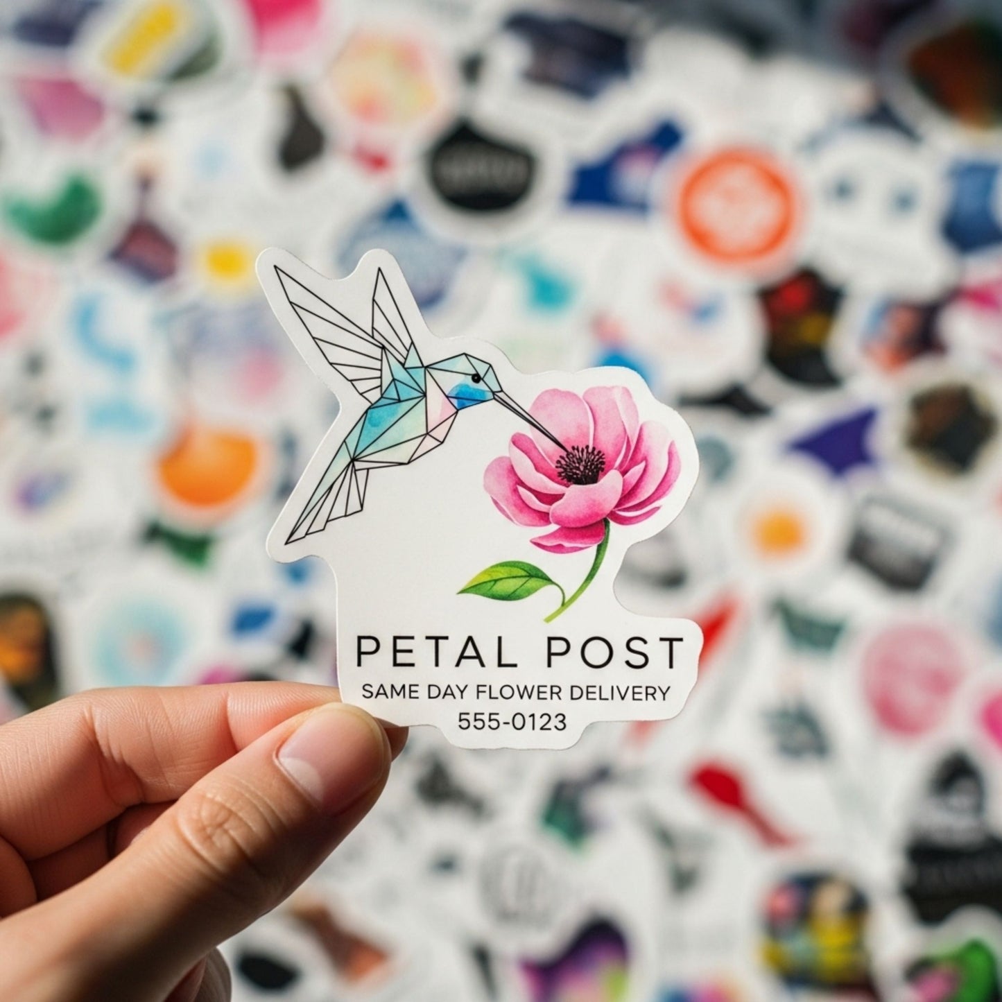 Custom Reflective Vinyl Stickers