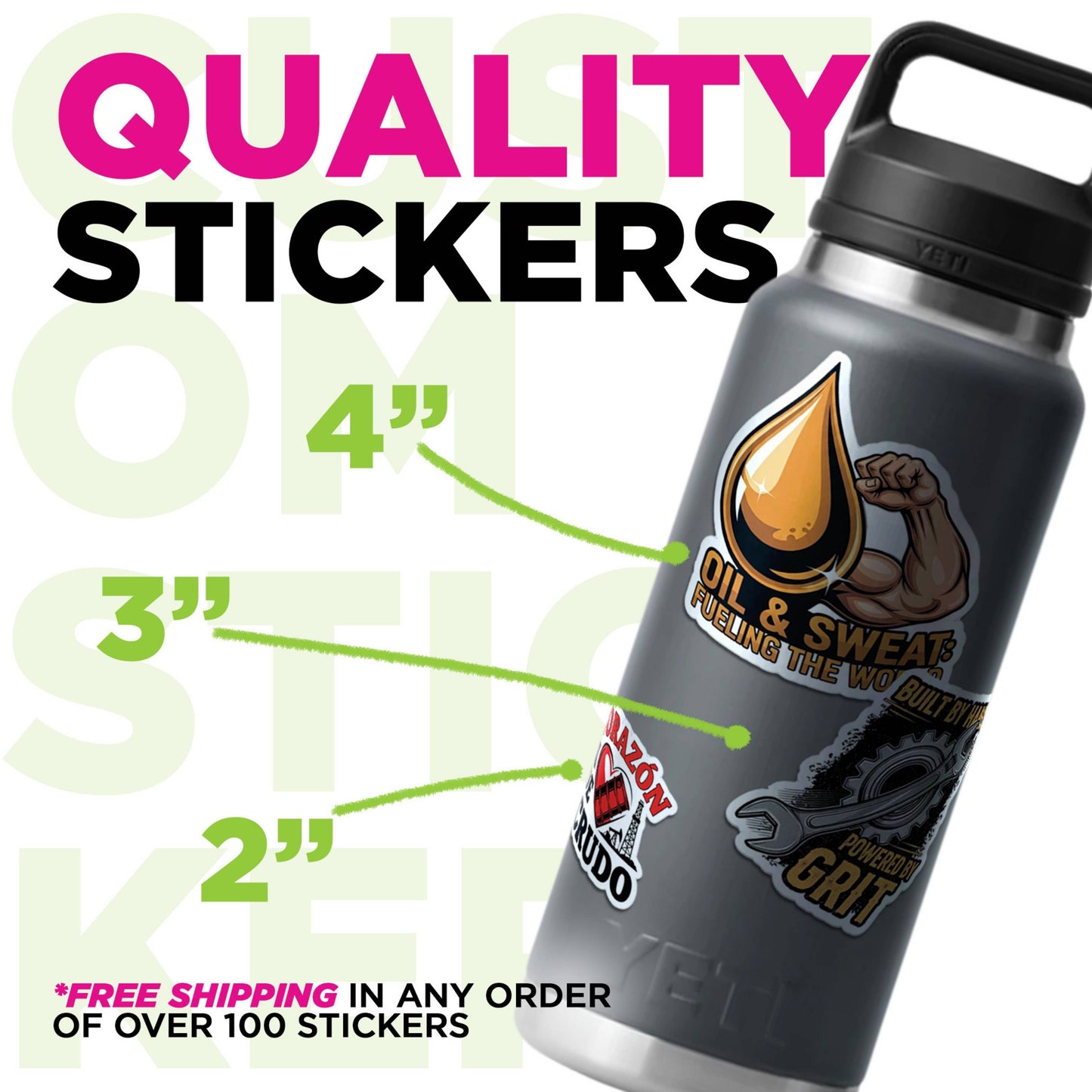 Bulk Personalized Stickers
