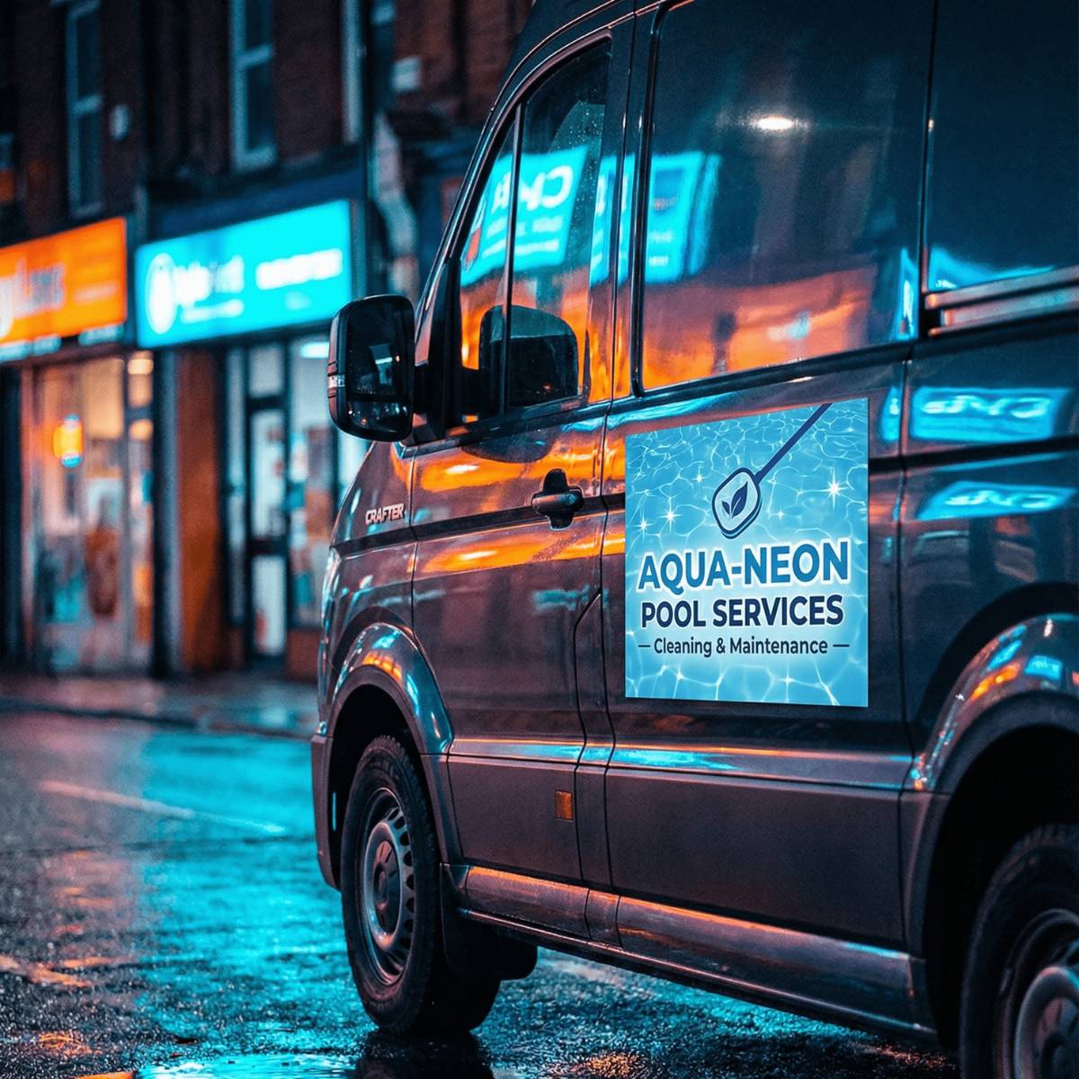Heavy-Duty Custom Vehicle Magnetic Signs