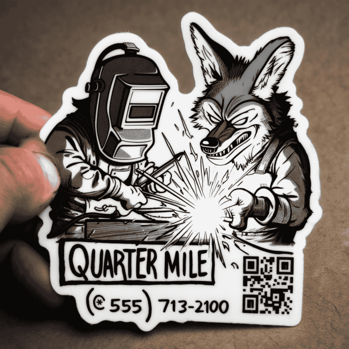 QUARTERMILE Bulk Custome Stickers